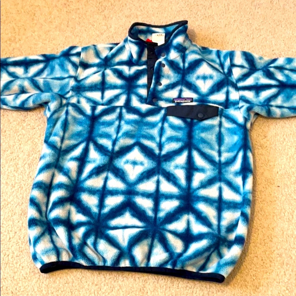 Rare Patagonia Synch Snap Fleece Pullover